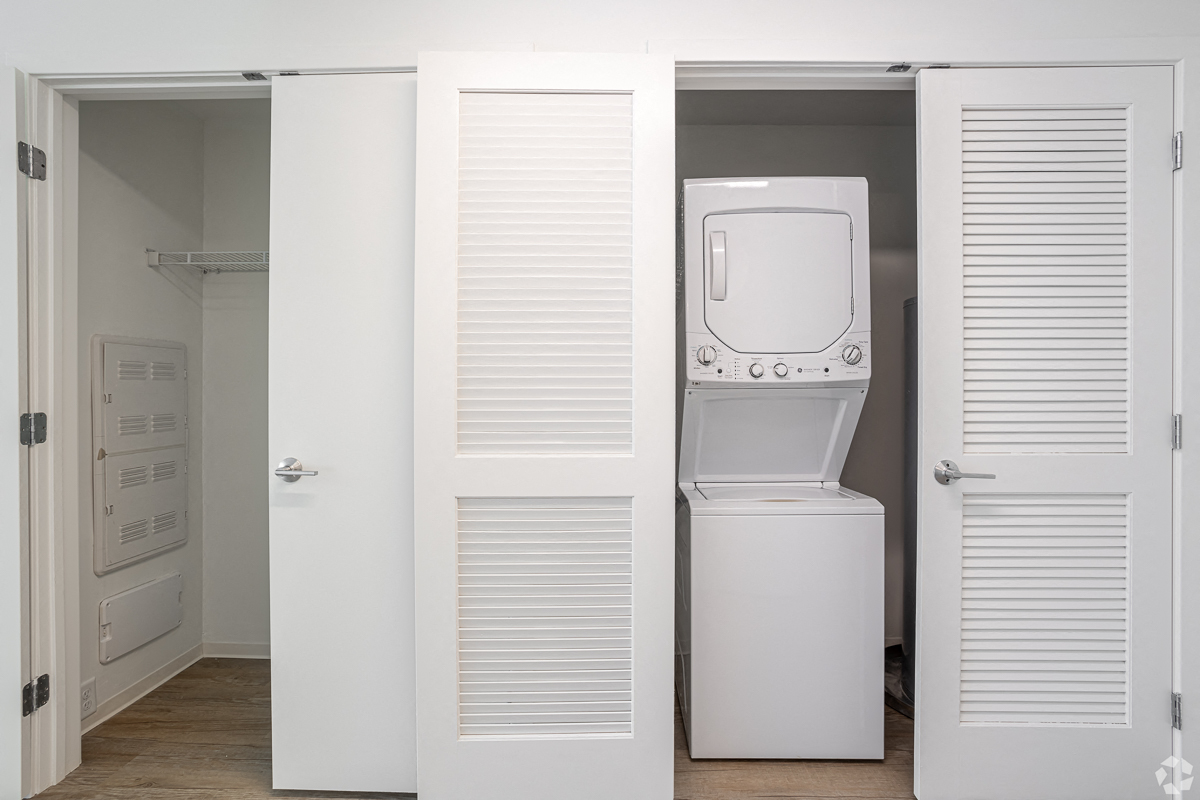 in home full size washer/dryer in every apartment home at 1943 Dot Ave